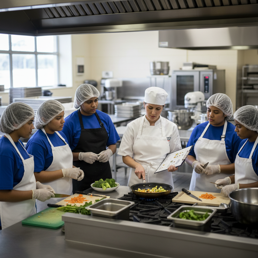 chef training for school kitchen staff
